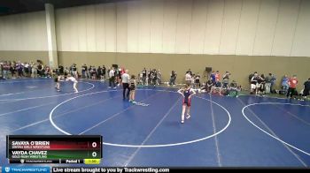 85 lbs Round 2 - Vayda Chavez, Gold Rush Wrestling vs Savaya O`Brien, Uintah Girls Wrestling