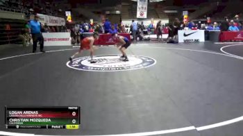 77 lbs Cons. Round 3 - Logan Arenas, Laguna Hills Hawkeye WC vs Christian Mozqueda, California