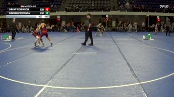 120 lbs Cons. Semi - Colton Peterson, Wayzata Wrestling Club vs Grant Robinson, Berge Elite Wrestling Academy