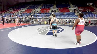 215 lbs Cons 32 #2 - Samuel Swais, IL vs Donavon Farrell, IA