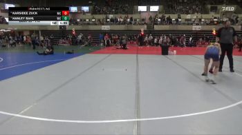 115 lbs Quarterfinal - Hanley Bahl, Sarbacker Wrestling Academy vs Karsidee Zuck, Jesup Mat Club