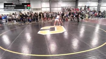 132 lbs Champ. Round 1 - Skylen Smith, Torrington vs Jett Childers, Alliance