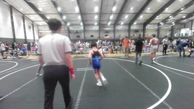 81 lbs Consolation - Laurence Ibarra, Independent vs Nathaniel Gudishvili, Askeo International Mat Club