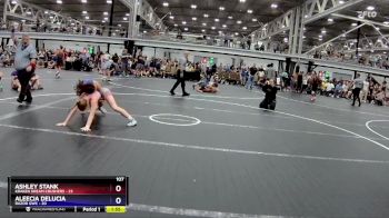 107 lbs Round 1 (8 Team) - Ashley Stank, Kraken Dream Crushers vs Aleecia Delucia, RaZor GWC