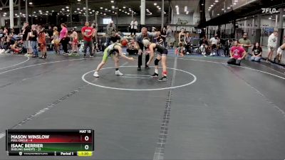 68 lbs Round 1 (8 Team) - Isaac Berrier, Dueling Bandits vs Mason Winslow, Full Circle