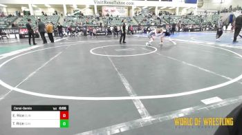 65 lbs Consolation - Emy Rice, Clinton Youth Wrestling vs Tory Rice, Clinton Youth Wrestling