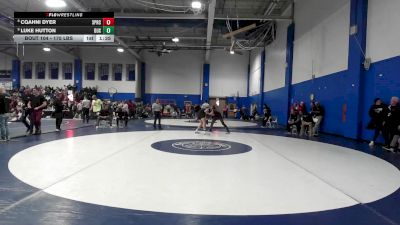 175 lbs Round Of 16 - Cqahni Dyer, Springfield Central vs Luke Hutton, Duxbury