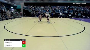 126 lbs Consi Of 32 #1 - Robert Lacey, Crook County vs Joshua Perez, De La Salle