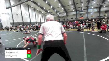 90 lbs Rr Rnd 1 - Ricky Almaguer, Victory Wrestling-Central WA vs Rudy Sawyer, Hotshots Wrestling