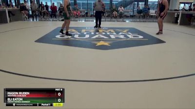 JV-25 lbs Round 3 - Eli Eaton, Cedar Rapids Kennedy vs Mason Ruden, Western Dubuque