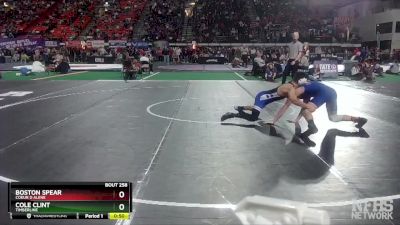 5A 126 lbs Cons. Round 2 - Cole Clint, Timberline vs Boston Spear, Coeur D Alene