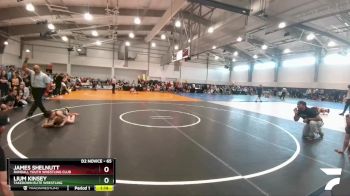 65 lbs Quarterfinal - James Shelnutt, Randall Youth Wrestling Club vs Lium Kinsey, Takedown Elite Wrestling