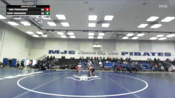 133 lbs Champ. Round 1 - Billy Thornton, Sacramento City College vs Caleb Aguilera, College Of Redwoods