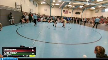 136-142 lbs Round 1 - Tagen Becher, Greeley West vs Wade Suckow, Fort Collins