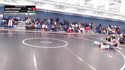 120 lbs Round 3 - Sawyer Swarm, Kearney vs Jasmia Rodriguez, Waverly Girls