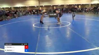 182 lbs Prelims - Jacob Damas, Garage Boyz Wrestling vs Hayden Walters, Mat Sense Wrestling
