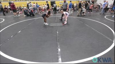 52 lbs Rr Rnd 3 - Kinley OConnell, Team Guthrie Wrestling vs Nova Wright, D3 Wrestling Cluib
