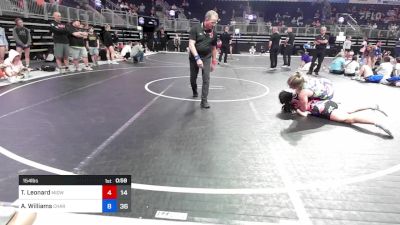 172 lbs Rr Rnd 2 - Leolyn Karnowski, Midwest Misfits vs Cheya Bishop, Charlie's Angels Renegades