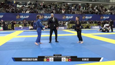 Ai Jin Lee vs Linden Ashley Clark 2026 European Jiu-Jitsu IBJJF Championship