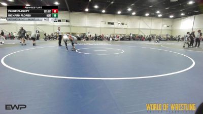 80 lbs Quarterfinal - Zayne Flaskey, SOTA Boys 12U vs Richard Flores, Northern Colorado 12U