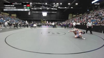 138 lbs Cons. Round 1 - Junior Reyes, Kansas City - JC Harmon HS vs Austin Ross, Spring Hill HS