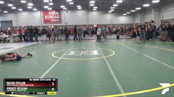 62 lbs Cons. Round 3 - Pierce McLean, Smithfield Wrestling vs Devin Taylor, Wild Buffalo Wrestling Club