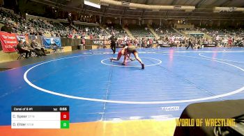 115 lbs Consi Of 8 #1 - Cole Speer, CP Wrestling vs Devin Rocco Ehler, Storm Youth Wrestling