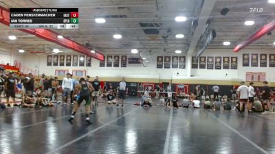 High School - 132 lbs Quarterfinals (8 Team) - Ian Torres, South Plainfield vs Caden Fenstermacher, Easton