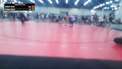 132 lbs Round 2 (6 Team) - Ethan Kelly, Cartel vs James Duke, Slate Wrestling Academy
