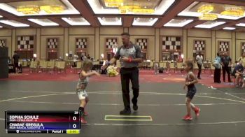 49 lbs Finals (2 Team) - Sophia Schulz, MGW- Citrus Fruit vs Charae Gregula, MGW-Radical Skadattle
