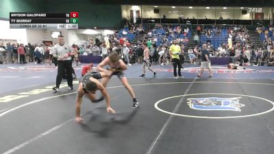 126 lbs Consi Of 32 #1 - Bryson Galofaro, VA vs Ty Murray, GA