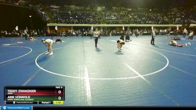 98 lbs Champ. Round 2 - Arik Honnold, Moen Wrestling Academy vs Teddy Zwanziger, Iowa