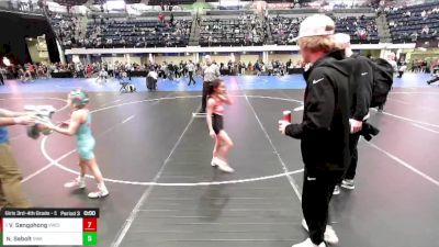 Girls 3rd-4th Grade - 56 Champ. Round 1 - Vivienne Sengphong, Viking Wrestling Club (IA) vs Nova Sebolt, Sebolt Wrestling Academy