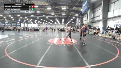 285 lbs Round Of 32 - Wesley Rakestraw, GA vs Wyatt Kaemmerer, OH