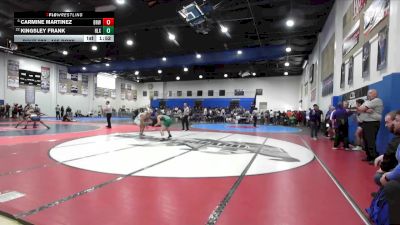 165 Boys Champ. Round 2 - Kingsley Frank, Helix Charter vs Carmine Martinez, Brawley