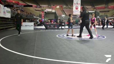 Quarters - Jacob Fay, Red Bluff Freestyle vs Elias Selianitis, South San Francisco Gator WC