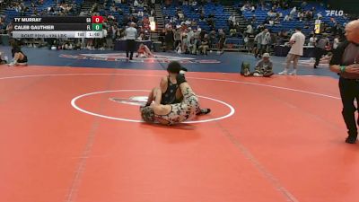 126 lbs Consi Of 64 #2 - Ty Murray, GA vs Caleb Gauthier, FL