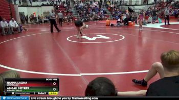 120 lbs Quarterfinal - Abigail Meyrer, Pleasant Valley vs Hanna Lacina, West Branch