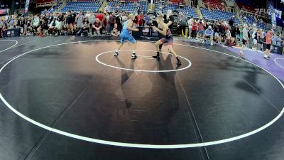 106 lbs Cons 16 #2 - Taegan Leavitt, UT vs Carson Blum, MI