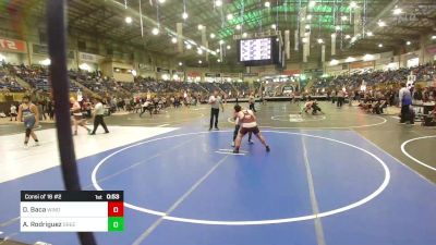 165 lbs Consi Of 16 #2 - David Baca, Windsor Middle School vs Alexzander Rodriguez, Greeley United