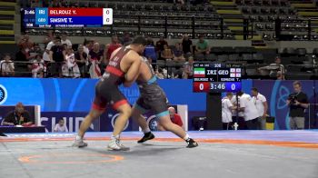 110 kg 1/2 Final - Yazdan Delrouz, Iran vs Temuri Simsive, Georgia