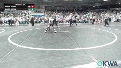 55 lbs Consolation - Henry Telles, Talihina Youth Wrestling Club vs Ryker Green, Prime Wrestling