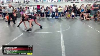 110 lbs Quarterfinal - Luke Piedrahita, Art In Motion vs Chase Janawsky, Mat Masters