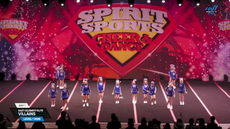 East Celebrity Elite - Villains [2025 L1 Mini Day 1] 2025 Spirit Sports Myrtle Beach Nationals