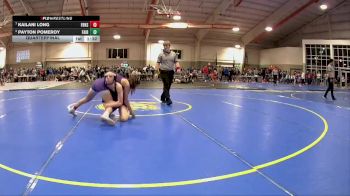 105 lbs Quarterfinal - Kailani Long, Fremont Ross High School vs Payton Pomeroy, Fairdale