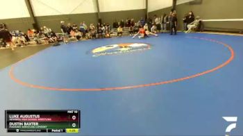 160 lbs Round 3 - Luke Augustus, Newberg High School Wrestling vs Dustin Baxter, Punisher Wrestling Company