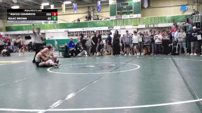 132 lbs Champ. Round 3 - Isaac Brown, Archbold High School vs Rocco Czarnecki, Cvca