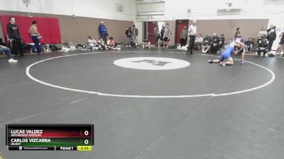 175 lbs Cons. Round 3 - Lucas Valdez, Archbishop Riordan vs Carlos Vizcarra, Gilroy