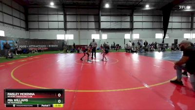 72-79 lbs Round 1 - Mia Williams, VB Fighthouse vs Paisley McKenna, Hickory Wrestling Club