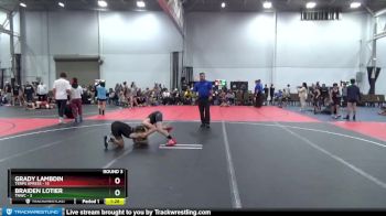 92 lbs Round 3 (4 Team) - Braiden Lotier, TNWC vs Grady Lambdin, Terps Xpress